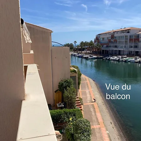 Evasion Setoise - Appartement Avec Balcon Vue Marina, Climatise, Parking - Situe A 200M De La Plage Sète Buitenkant foto