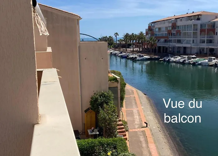 Evasion Setoise - Appartement Avec Balcon Vue Marina, Climatise, Parking - Situe A 200M De La Plage